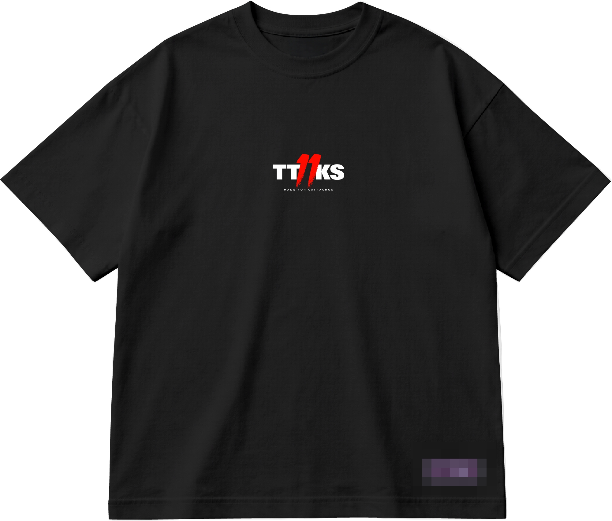 Camiseta TTKS Adulto Negro