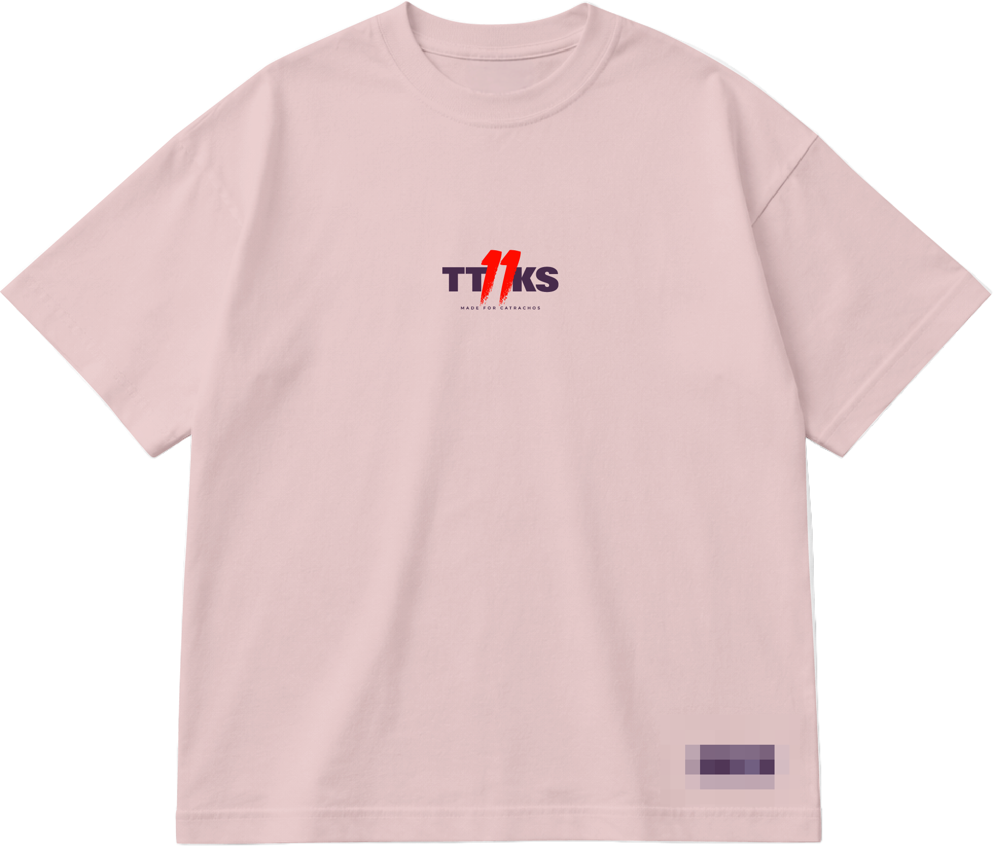 Camiseta TTKS Adulto Rosa Imagen principal del producto
