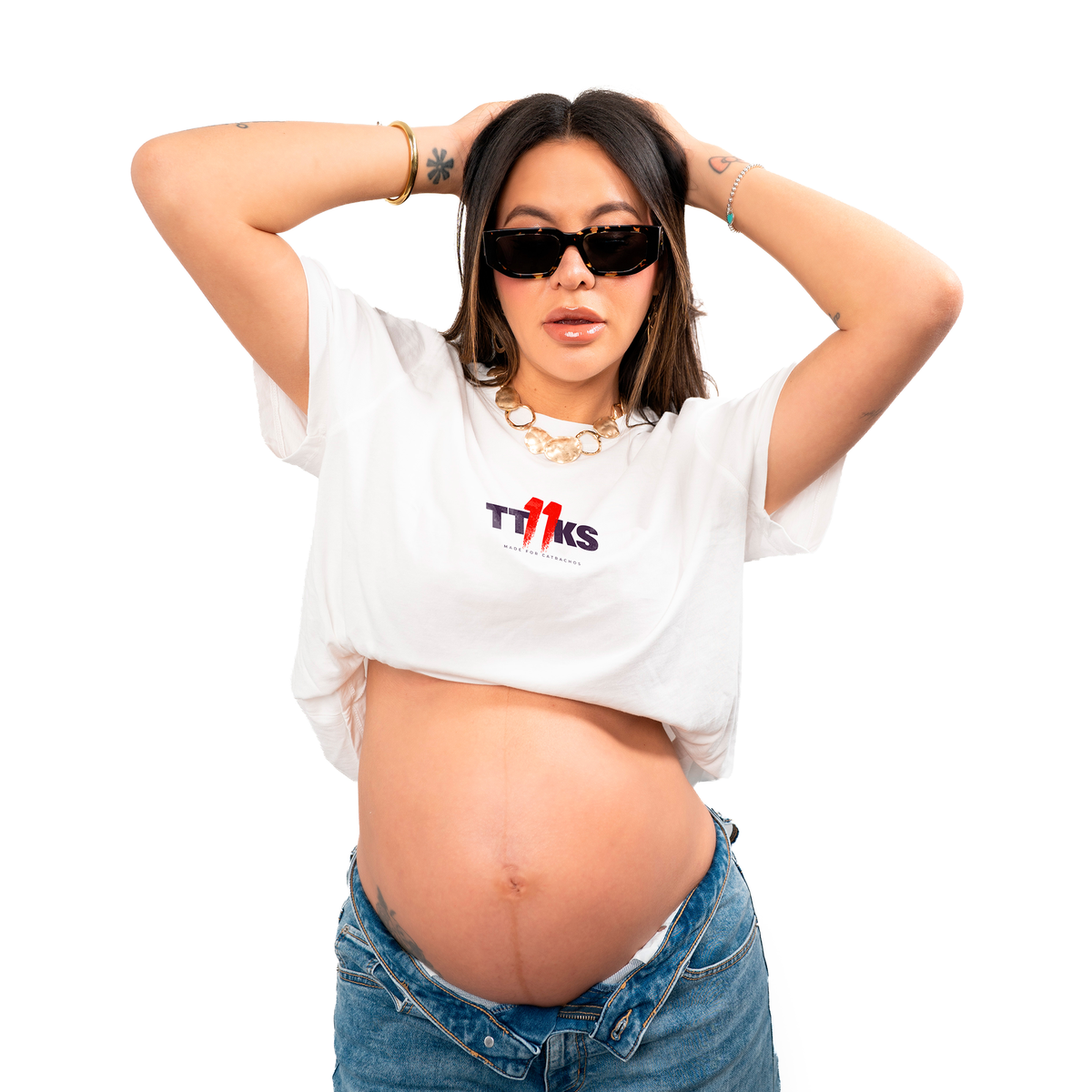 Camiseta TTKS Adulto Blanco