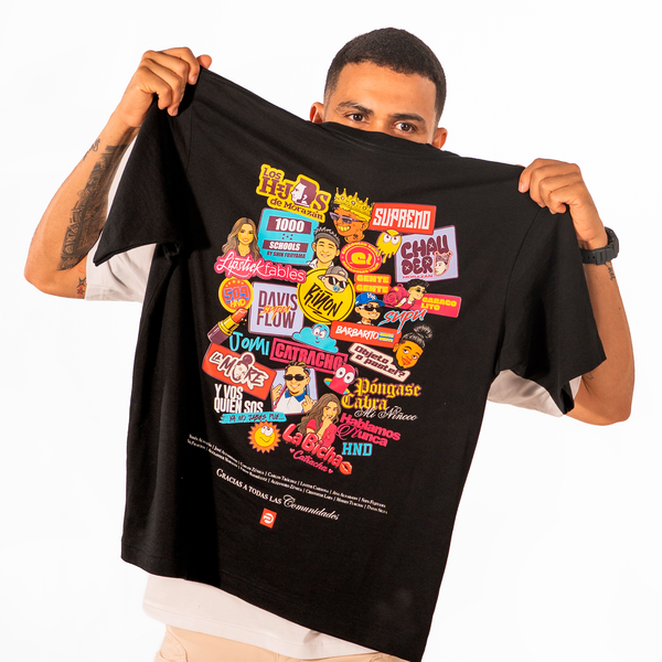 Camiseta TTKS Adulto Negro