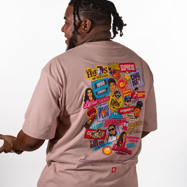 Camiseta TTKS Adulto Rosa